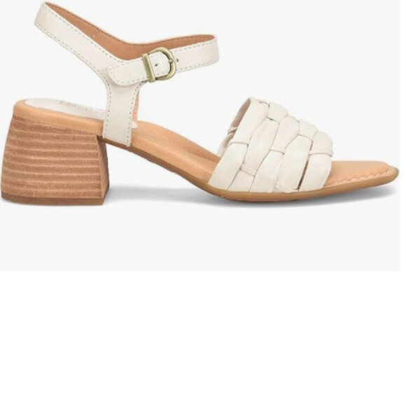 NEW BORN Shonie Leather Heeled Comfort Sandals   FOR WOMEN 253 - Picture 1 of 6